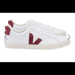 Veja Esplar Sneakers Size 40 (US 9.5/10) Burgundy and White